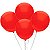 Balão Látex Tradicional Redondo 9" Liso Vermelho - 50 Un - Imagem 1