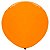 Balão Big Gigante Bexigão 25" Liso Laranja - 1 Un - Imagem 1