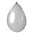 Balão Cintilante nº 9 (23cm) Prata - 25 Un - Imagem 1