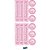 Suporte para Doces Cupcakes 1 Andar Poá Listra Rosa Bb 29,5x14,2 - Imagem 4