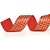 Fita de Natal Quadriculada Vermelho e Ouro 6,3cm (Fita para Presente) - 1 Rolo - Imagem 4