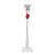 Poste Simples com Boneco Neve Branca 127V (Postes Coloniais) - Imagem 2