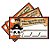 Tags com Furo Piratas NEW - 15 Un - Imagem 1