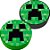 Latinha Plástica 5x1 Lembrancinha Minecraft CREEPER - Imagem 1