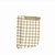 Saquinho para Lanche xadrez Pardo e Branco 10x8x4 - 50 Un - Imagem 1