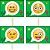 Lolipop para Cupcake Especial Whatsapp - 10 Un - Imagem 1