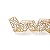 Fitas de Natal - Arabesco Ouro - 3 un - 6,3 cm x 9,14 mts - Imagem 1