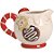 Leiteira com Doce Branco e Vermelho (Candy Cane) - 4 Un - Imagem 2