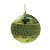 Bola de Natal com Paetê Verde Claro 10cm - 4 Un - Imagem 1