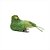 Pássaro com Glitter Verde Claro - 3 Un - Imagem 1