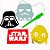 Bandeirola Artesanal Cartonada Star Wars - 2.8 Metros - Imagem 1