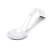Colher Curvada (13,5cm) Transparente - 10 Un - Imagem 1