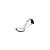 Colher Curvada (13,5cm) Prata - 10 Un - Imagem 1