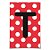 Letra para Personalizar Faixa - Vermelho T - Imagem 1