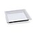 Bandeja Decorativa Quadrada Branca 25x25x2,5 - Imagem 2