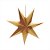 Estrela de 7 Pontas Decorada Ouro 55 cm (Origami) - Imagem 2