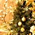 Bola de Natal Lisa Ouro 7cm - 8 Un - Imagem 3