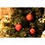 Bola de Natal Lisa / Mate / Glitter Vermelho 7cm (Bola de Natal em Tubos) - 8 Peças - Imagem 2