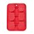 Forma de Silicone Boneco de Neve Vermelho ( Kitchenware) - 3 Un - Imagem 1