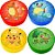 Latinha Plástica 5x1 Lembrancinha Pokémon BICHINHOS - 04 Un - Imagem 1