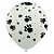 Balão Patinhas de Cachorro nº 11 (28cm) Branco - 25 Un - Imagem 1