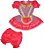 Fantasia Junina Vestido com Short - P - 1 a 2 anos - Imagem 1