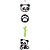 Festa Panda - Móbile Artesanal Panda 80cm - Imagem 1