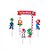 Festa Super Mário - Enfeite para Topo de Bolo Super Mario Bros - 03 Un - Imagem 1