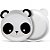 Festa Panda - Prato Redondo 18cm Rosto 08 Un - Imagem 1