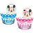 Festa Disney Baby - Forma para Cupcake e Enfeite Baby Disney Chá de Revelação - 12 Un - Imagem 1