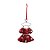 Natal Disney - Enfeite para Pendurar - Vestido Minnie Vermelho e Branco - 2 Un - Imagem 1