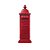Caixa de Correio Deco Vermelho - Imagem 1