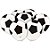 Balão Decorado para Vareta Bola de Futebol - 25 Un - Imagem 1