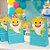 Festa Baby Shark - Sacola com Fechamento P 10 Un - Imagem 4
