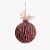 Bola de Natal com Folhas Natural 10cm (Bolas) - 3 Un - Imagem 1