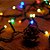 Iluminação de Natal - Pisca Pisca com 100 Leds - 8 Fases - Fio Verde Colorido 127V - Imagem 1