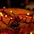 Pisca Pisca com 100 Leds Vermelho 8 Funções Cordão Verde 2,50m 120V - Imagem 2