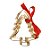 Cortadores Pinheiro Ouro (Kitchenware) - 3 Peças - Imagem 1