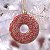 Enfeite para Pendurar Donut Vermelho - 3 Un - Imagem 2