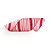 Fita de Natal com Listras de Glitter Vermelho e Branco 6,3cm (Sweet Sugar) - 3 Un - Imagem 1