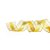 Fita de Natal Tela Faixa Glitter Ouro 3,8cm (Fita para Presente) - 1 Un - Imagem 1