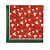 Natal Disney - Guardanapo Silhueta de Mickey Vermelho e Verde Bandeira com 20 Folhas - Imagem 1