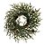 Guirlanda de Natal Folhas Verde 30cm (Guirlanda de Natal Decoradas) - Imagem 1