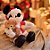 Mickey de Pelúcia Segurando Urso 30 cm - Imagem 3