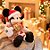 Mickey de Pelúcia Segurando Urso 45 cm - Imagem 3