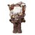 Boneco de Papai Noel em Pé com Saco de Presentes Marrom de 65cm - Imagem 1