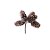 Pick com Pinhas Glitter Marrom (Picks) - 1 Un - Imagem 1
