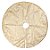 Saia com Folhas Ouro 100cm - Imagem 1