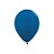 Balão Látex Metal Azul 5" / 13cm - 50 Un - Imagem 1