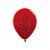 Balão Látex Metal Vermelho 12" / 30cm - 50 Un - Imagem 1